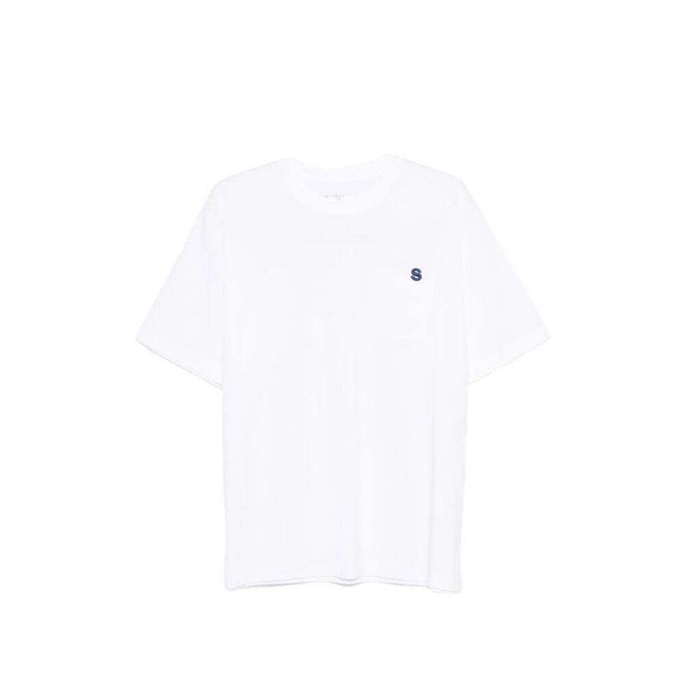 Sacai White T-Shirts & Vests - T-Shirts Men